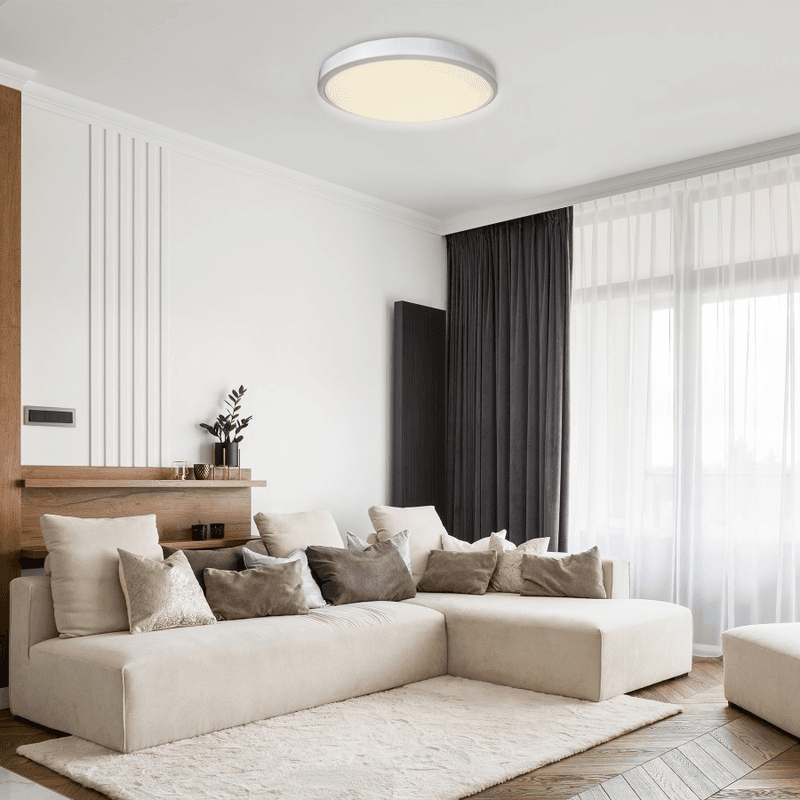 Plafonjera LED Arteya IP20 u dnevnoj sobi