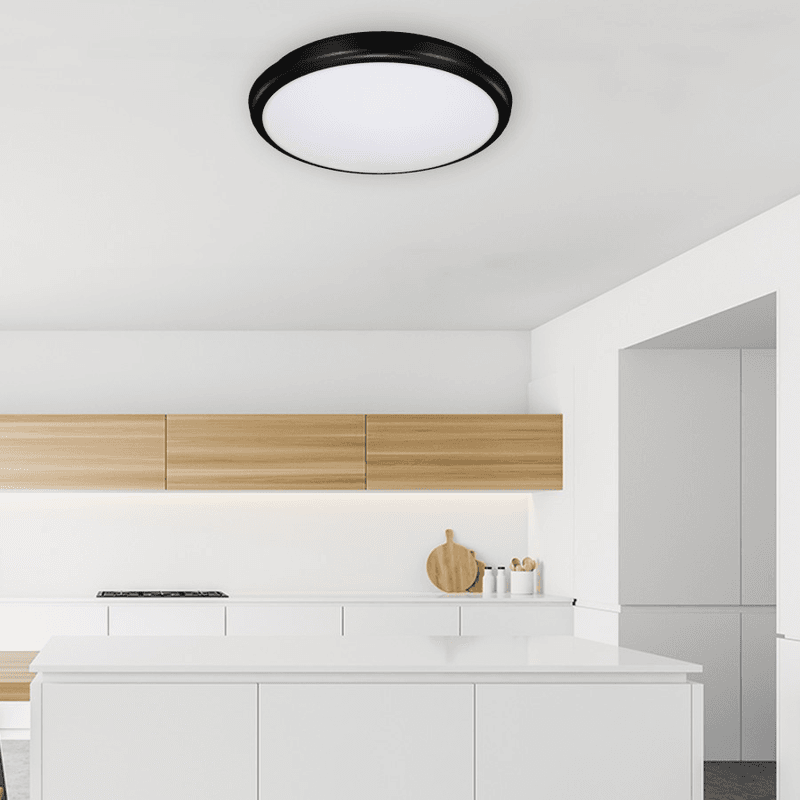 Plafonjera LED Timea ST707BH-3000K crna u kuhinji