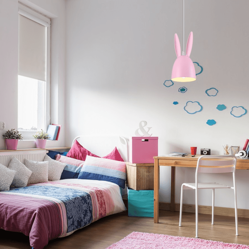 Luster djeciji Bunny ML-19007-1B u sobi