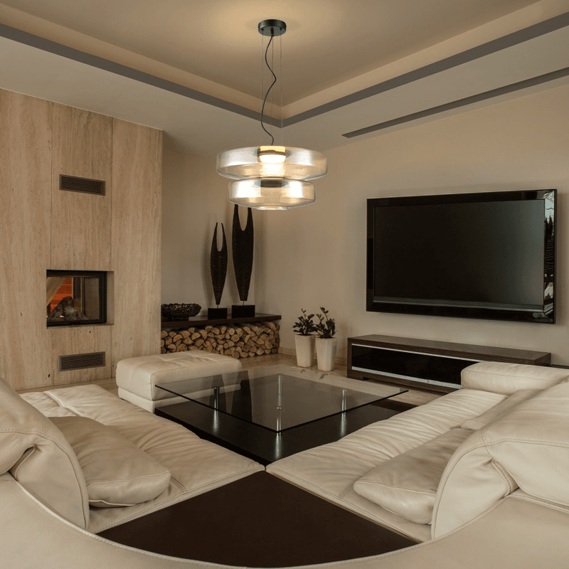 Visilica LED Rivera MSL-3802-P-B u sobi