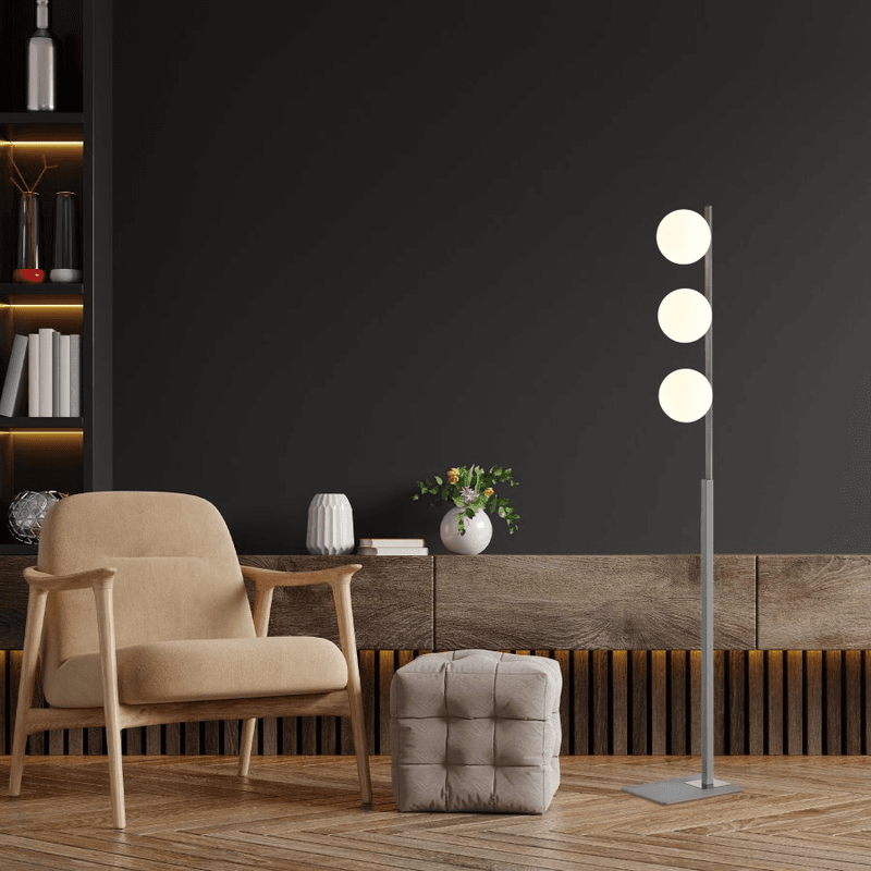 Podna lampa Campbell ML-2228-3F u sobi