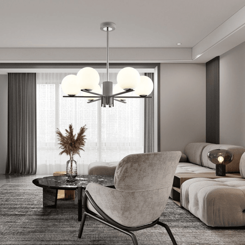 Luster Campbell u dnevnoj sobi