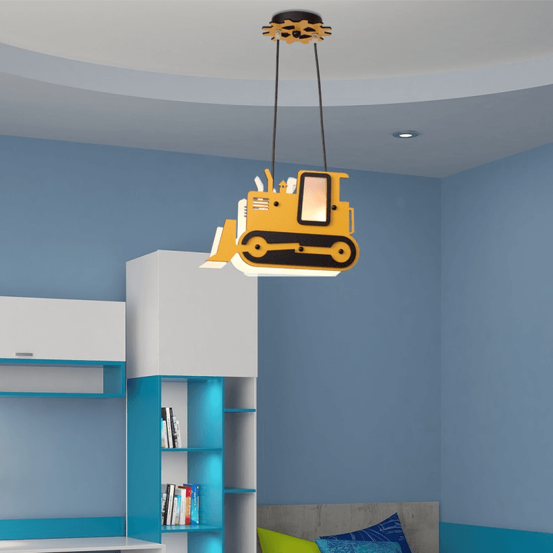 Luster djeciji Excavator ML-17035-02 u sobi