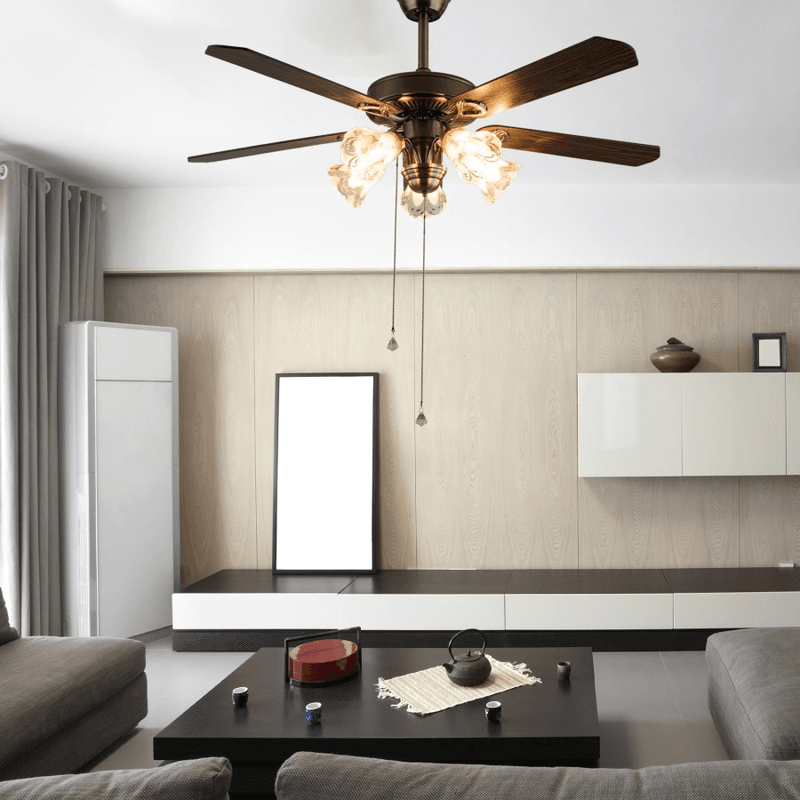 Luster sa ventilatorom Desmond ML-23V07 u sobi