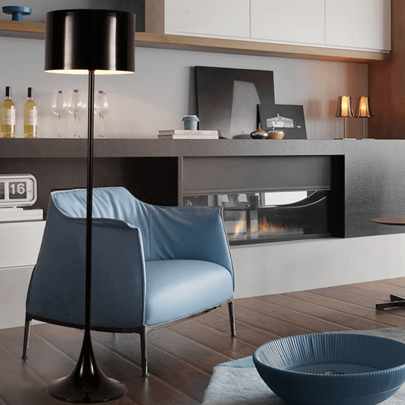 Podna lampa Avril MSL-0902007-F-S u sobi