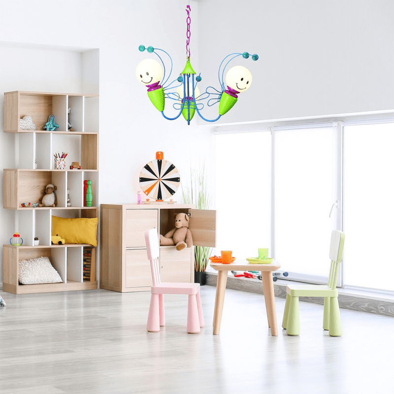 Luster djeciji Smiley ML-12071-3 u sobi