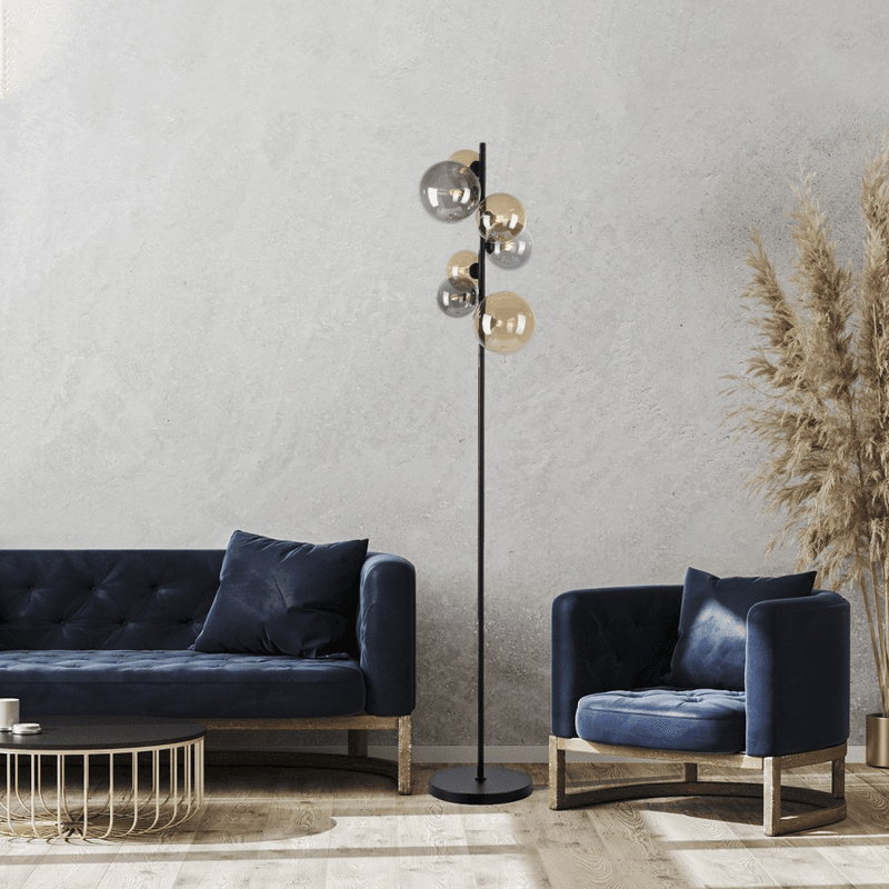 Podna lampa Boghart ML-FB84-7F u sobi