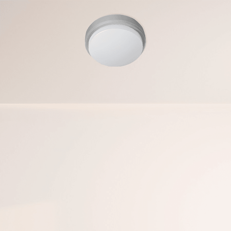 Plafonjera LED CL ML09G-190Y siva na plafonu