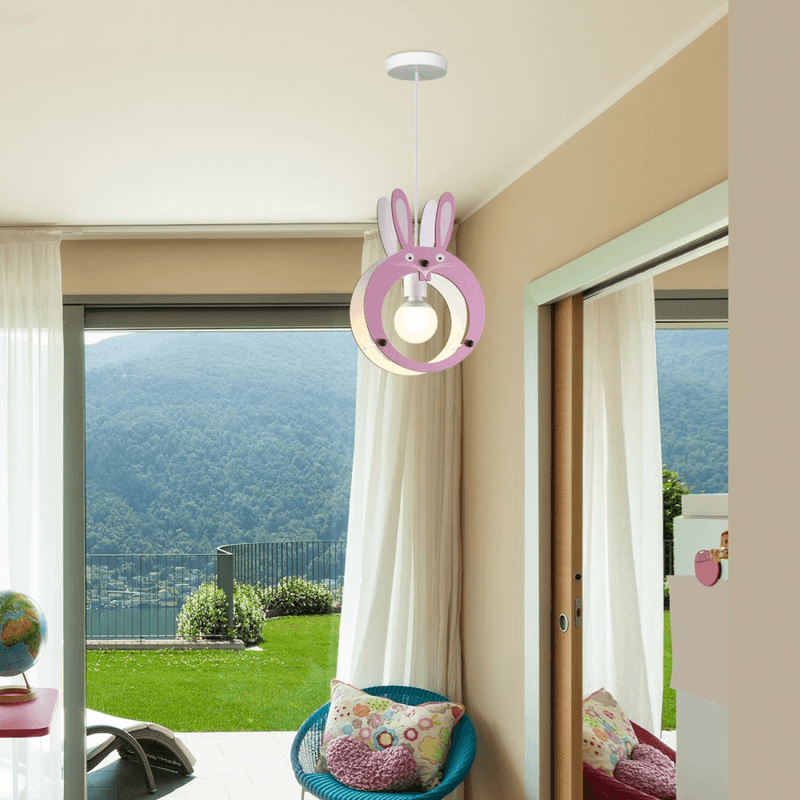 Luster djeciji Bunny ML-19042-1A u sobi