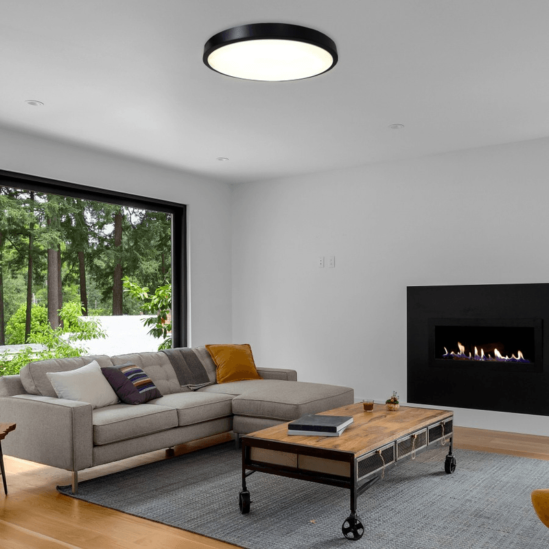 Plafonjera LED Arteya IP20 u dnevnoj sobi