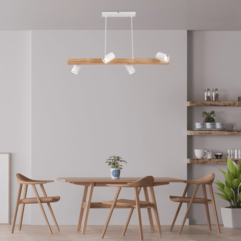 Luster Berlin ML-3012W-04 bijeli u trpezariji