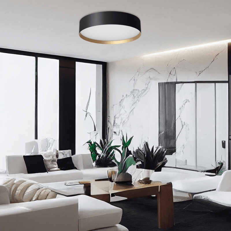 Plafonjera LED Arneta MSL-0291H u dnevnoj sobi