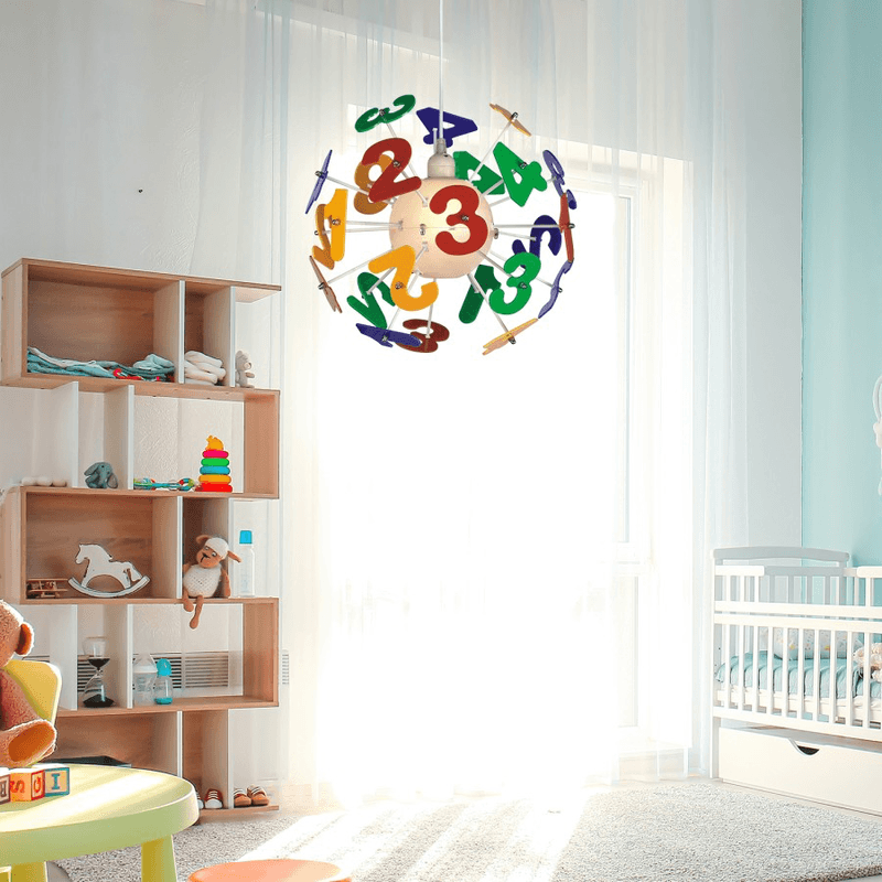 Luster djeciji Numero ML7085-1F u sobi