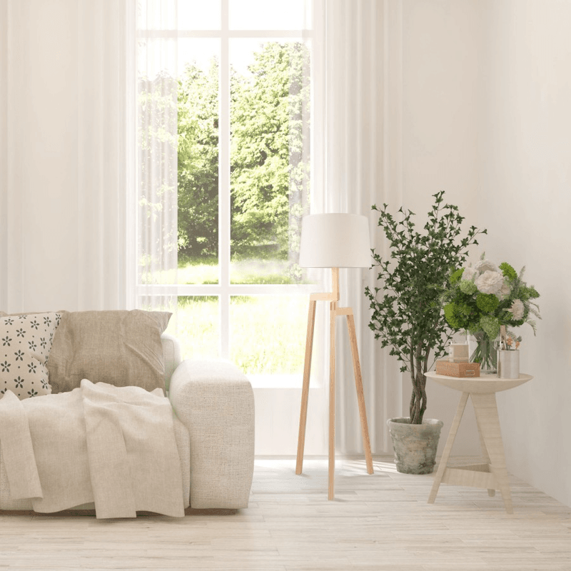 Podna lampa Amia ML-22301-1F u sobi